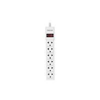 Regleta Forza PS-001W 110/220V 6-Univ NEMA Blanco